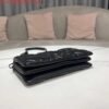 Dior S5135 Caro Macrocannage Pouch Black Quilted Macrocannage Calfskin