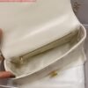 Replica Dior Medium Caro Bag Calfskin M9242 White