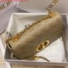 Replica Dior Medium Caro Bag Calfskin M9242 Apricot