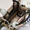 Dior S5555 Mini Dior Book Tote Phone Bag Pink multicolor embroidery S1103