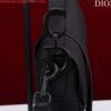 Dior M0455 Saddle Bag With Strap Black Ultramatte Calfskin Black Hardware