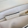 Replica Dior M0455 Saddle Bag With Strap White Grained Calfskin