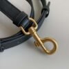 Dior M0455 Saddle Bag With Strap Black Grained Calfskin