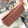 Dior Large Caro Bag M9243 Calfskin Pink Gold