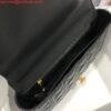 Replica Dio rM9243 Large Caro Bag Calfskin black logo gold