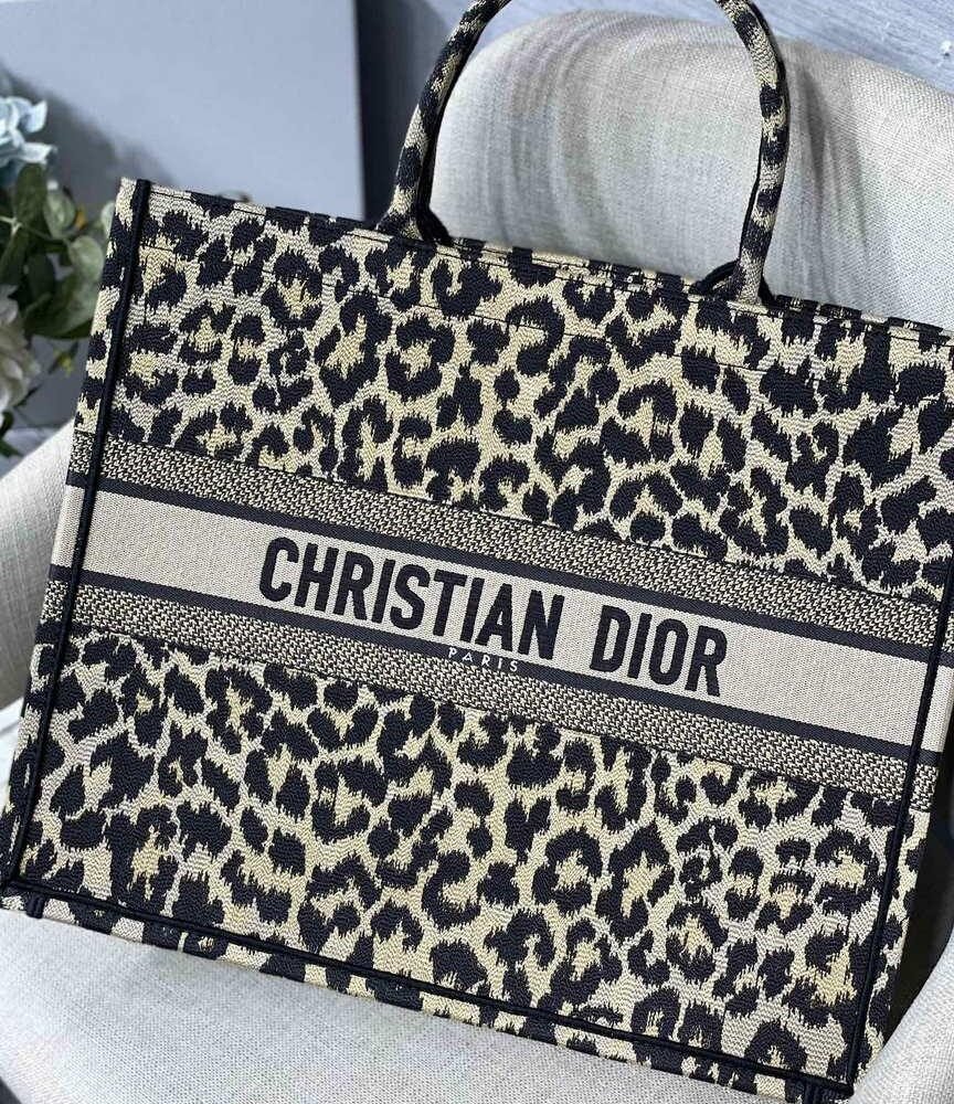 Replica Dior M1286 Large Book Tote Beige Mizza Multicolor Embroidery