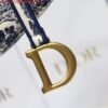 Dior Saddle Bag M0446 Blue Toile de Jouy Embroidery