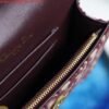 Dior Saddle Belt Bag S5619 Red Dior Oblique Jacquard
