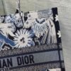 Dior M1286 Large Book Tote Blue Multicolor Zodiac Fantastico Embroidery