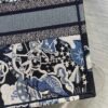 Dior M1286 Large Book Tote Blue Multicolor Zodiac Fantastico Embroidery