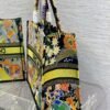 Dior M1286 Large Book Tote Black Multicolor Zodiac Fantastico Embroidery