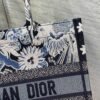 Dior M1296 Medium Book Tote Blue Multicolor Zodiac Fantastico Embroidery