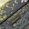 Dior M1296 Medium Book Tote D-Constellation embroidery in shades of blue