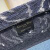 Dior M1296 Medium Book Tote Blue Roses embroidery