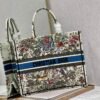 Dior M1286 Large Book Tote Latte D-Constellation Embroidery