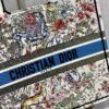 Dior M1286 Large Book Tote Latte D-Constellation Embroidery