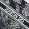 Dior M1286 Large Book Tote Black Toile de Jouy Zodiac latte embroidery