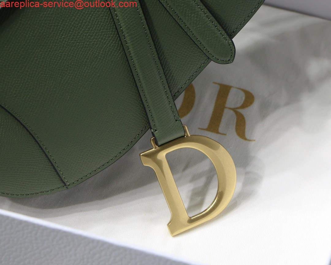 Dior M0446 Saddle Bag Dior Calfskin Bag Green