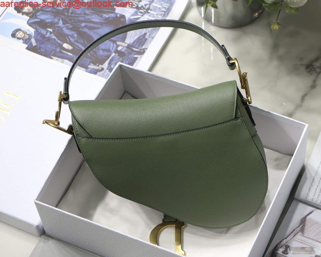 Dior M0446 Saddle Bag Dior Calfskin Bag Green