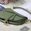 Dior M0446 Saddle Bag Dior Calfskin Bag Green
