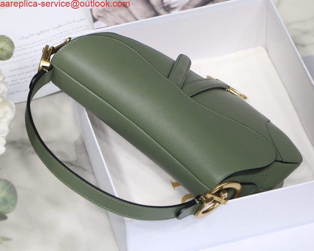 Dior M0446 Saddle Bag Dior Calfskin Bag Green