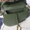 Dior M0446 Saddle Bag Dior Calfskin Bag Green