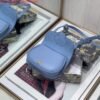Dior M2278 Mini Bobby bag Blue Box Calfskin