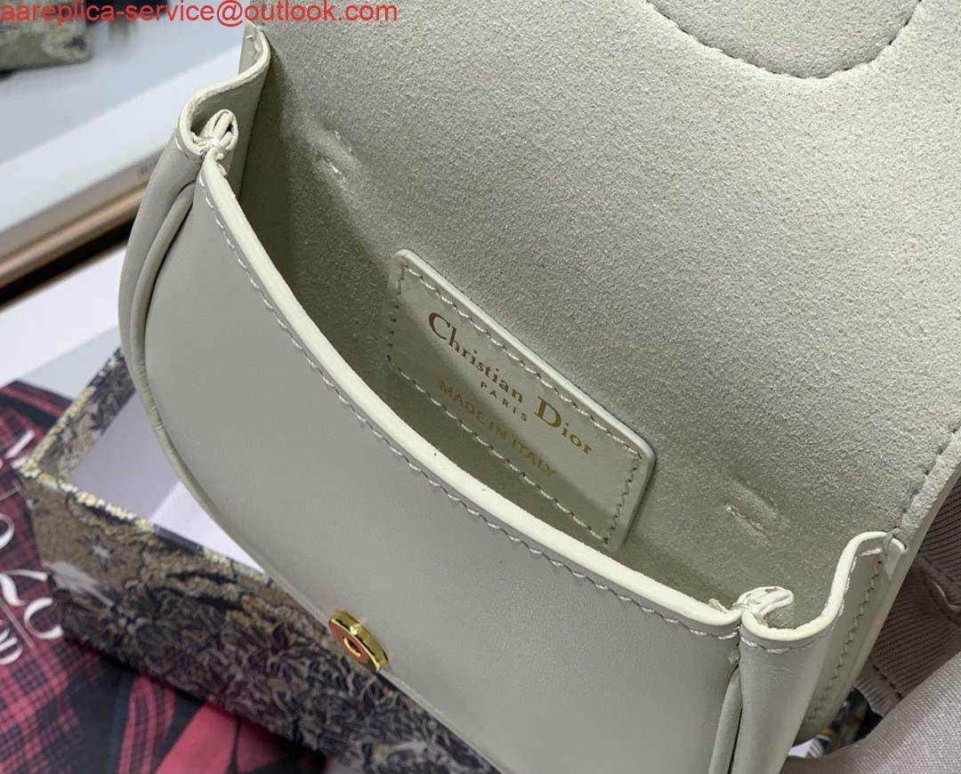 Replica Dior M2278 Mini Bobby bag White Box Calfskin