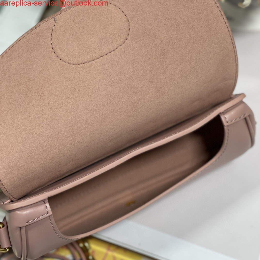 Replica Dior M9327 dior Bobby bag East West Pink Box Calfskin