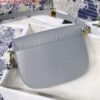 Replica Dior M9319 Medium dior Bobby bag Grey box Calfskin