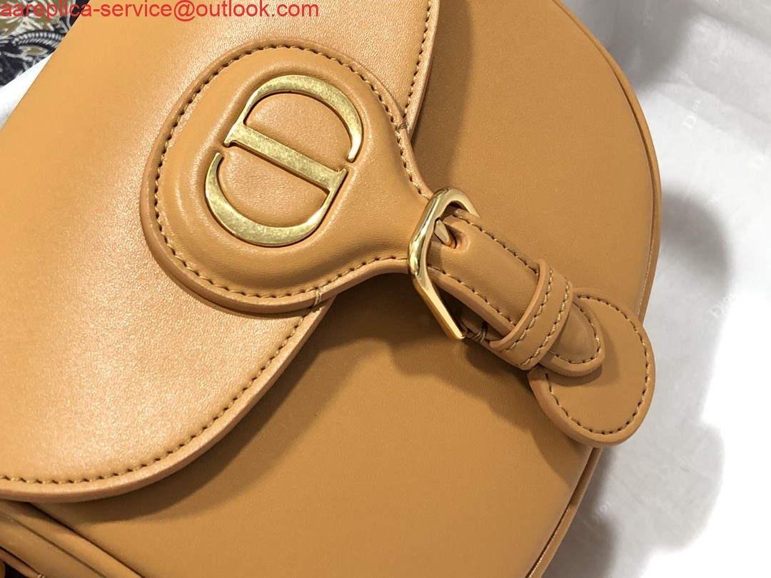 Replica Dior M9317 Crossbody small dior Bobby bag Tan box Calfskin