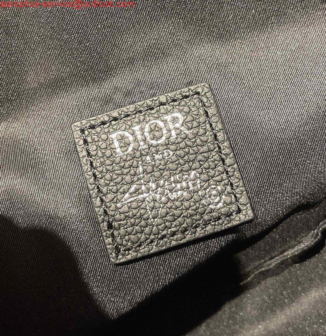 Dior M0446 Saddle Bag Dior Calfskin Bag Black