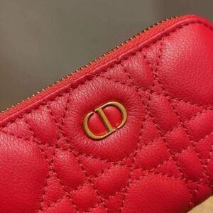 Dior M0455 Saddle Bag With Strap Pink Cross-Stitch Embroidery
