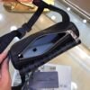 Replica Dior 1ADPO223 Saddle Belt Bag Dior Oblique Galaxy Leather Black