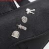 Dior 1ADPO093 Saddle Men Bag Grained Calfskin Black