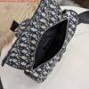 Replica Dior 1ADPO093 Saddle Men Bag Dior Oblique Jacquard Navy Blue