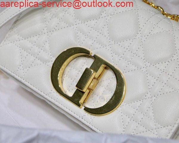 Replica Dior M9241 Dior Small Dior Caro Bag White