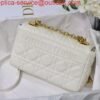 Dior M9241 Dior Small Dior Caro Bag White