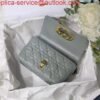Replica Dior M9241 Dior Small Dior Caro Bag Light Blue