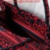 Dior M1296 Small Dior Book Tote Raspberry Pop Mizza Embroidery