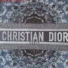 Dior M1296 Small Dior Book Tote Navy Blue Dior Constellation Embroidery