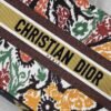 Dior M1286 Dior Book Tote Yellow Multicolor Dior Paisley Embroidery