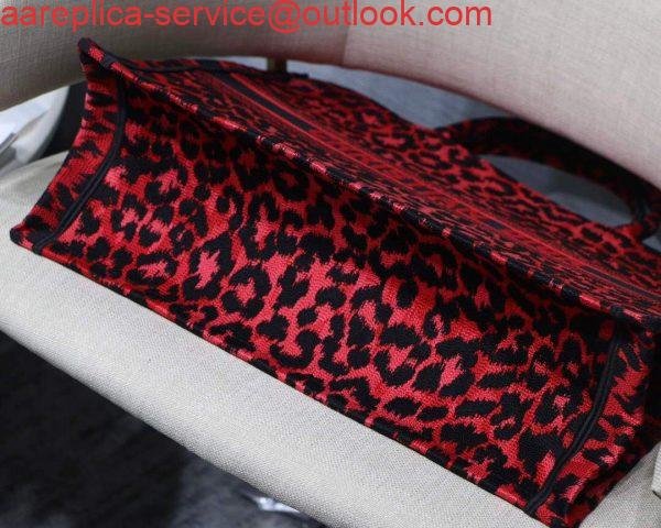Dior M1286 Dior Book Tote Raspberry Pop Mizza Embroidery