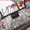 Dior M1286 Dior Book Tote Multicolor Flowers Embroidery
