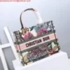Dior M1286 Dior Book Tote Coeur En Fleurs Bag