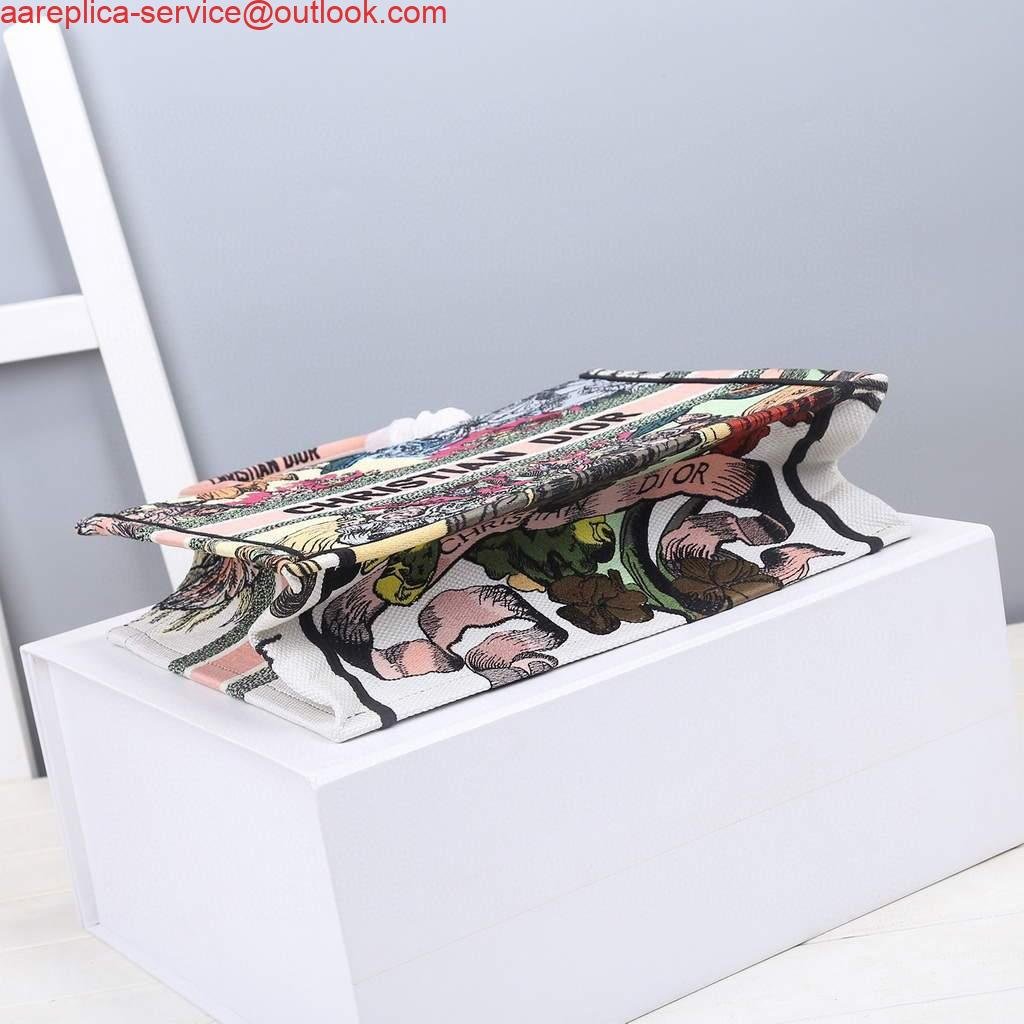Dior M1286 Dior Book Tote Coeur En Fleurs Bag