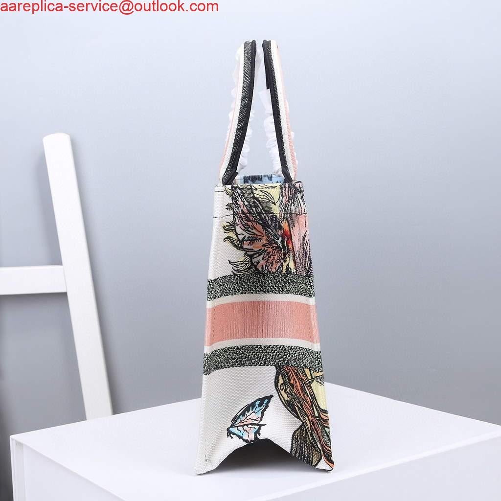 Dior M1286 Dior Book Tote Coeur En Fleurs Bag