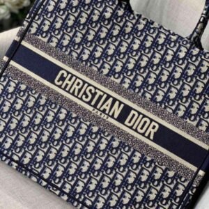 Dior S5555 Mini Dior Book Tote Phone Bag Green multicolor embroidery S1100