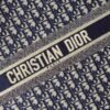 Dior M1286 Dior Book Tote Blue Dior Oblique Velvet