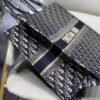 Dior M1286 Dior Book Tote Blue Dior Oblique Velvet
